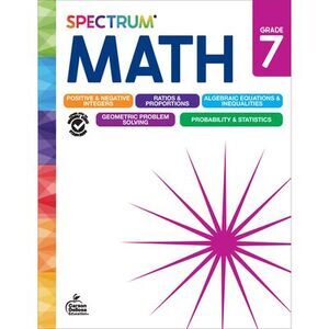 Spectrum Math Workbook, Grade 7 -- Spectrum